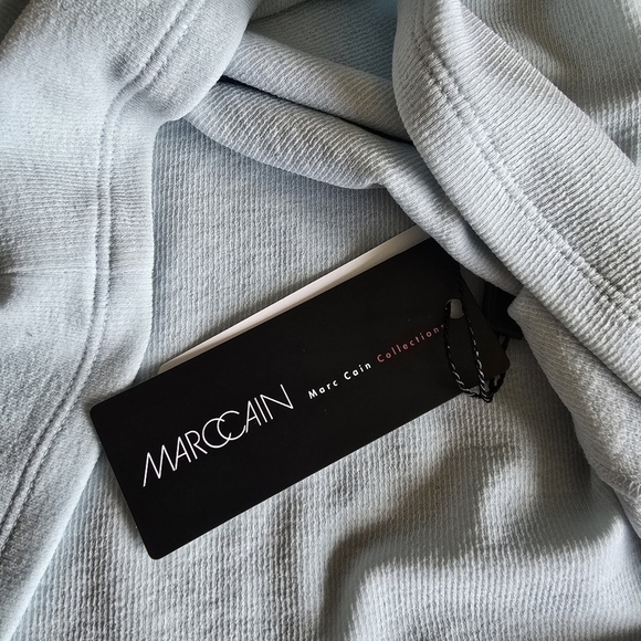 Marc Cain off the shoulder short sleeve fitted top size N1 - Picture 16 of 16